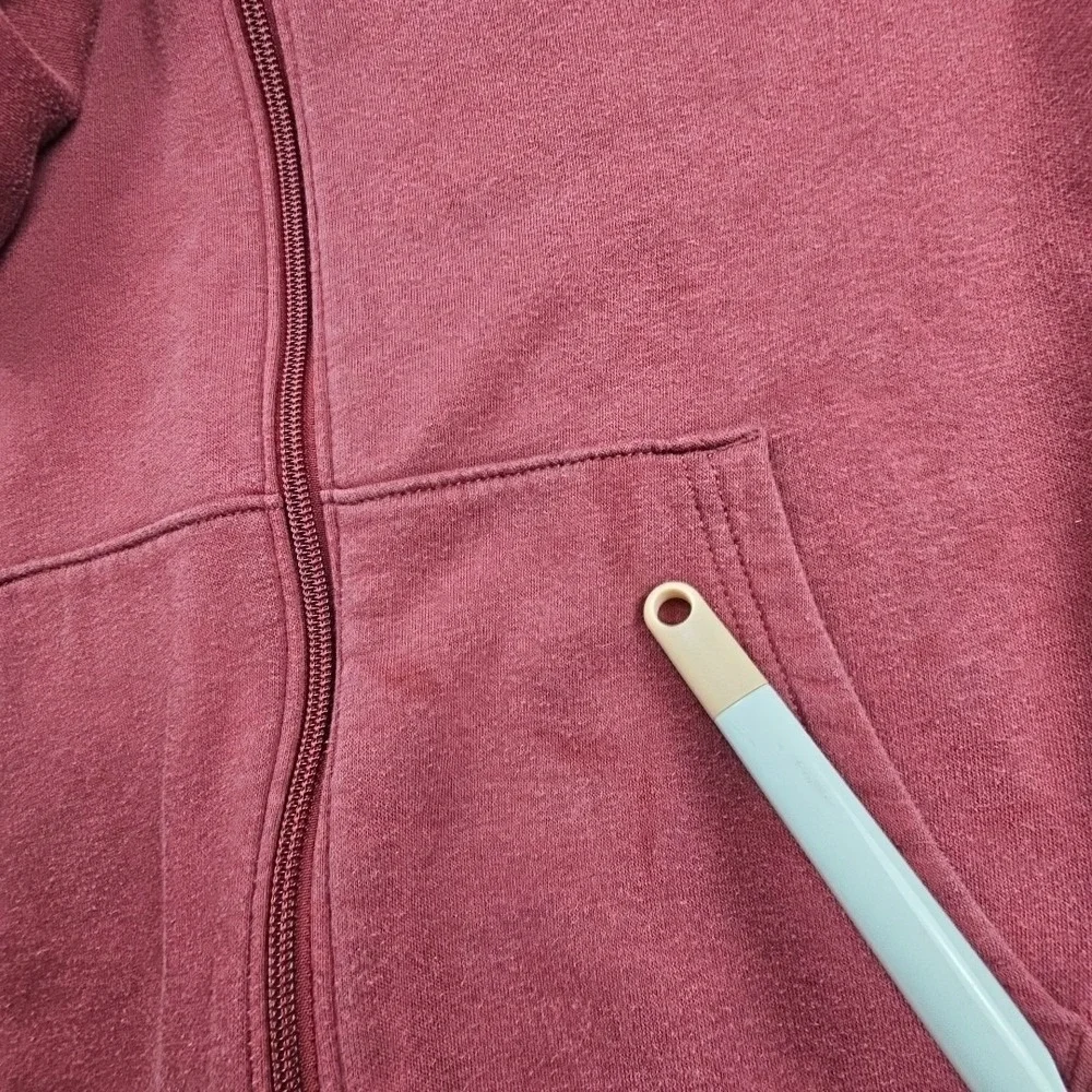 Old Navy Basic Hoodie Boys/Girls Burgundy Size XXL (18) Full Zip Hoodie Casual
